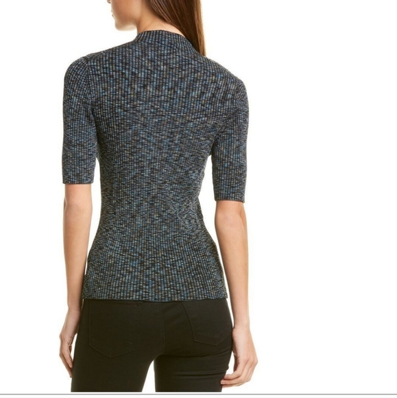 Theory Ribbed Cardigan and Shirt Set - Picture 5 of 7